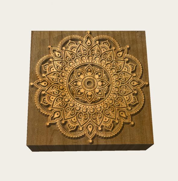 wooden mandala stamp wooden mandala stamp